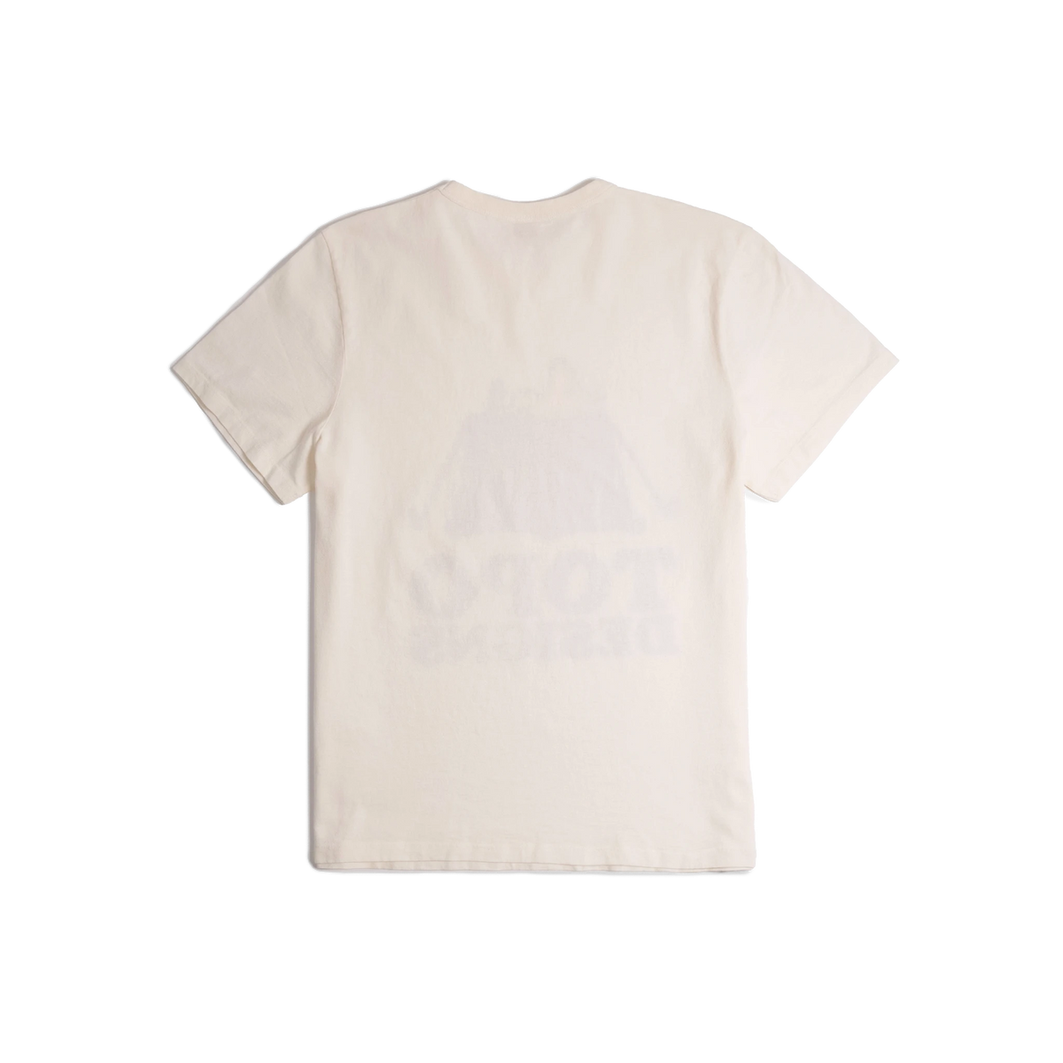 General back image of Topo Designs x TSPTR Tent Tee in "White"