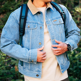 Mt. West Trucker Jacket Denim - Men's