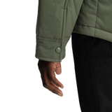 General Detail shot of Topo Designs Puffer Shirt Jacket - Men's in "Beetle"