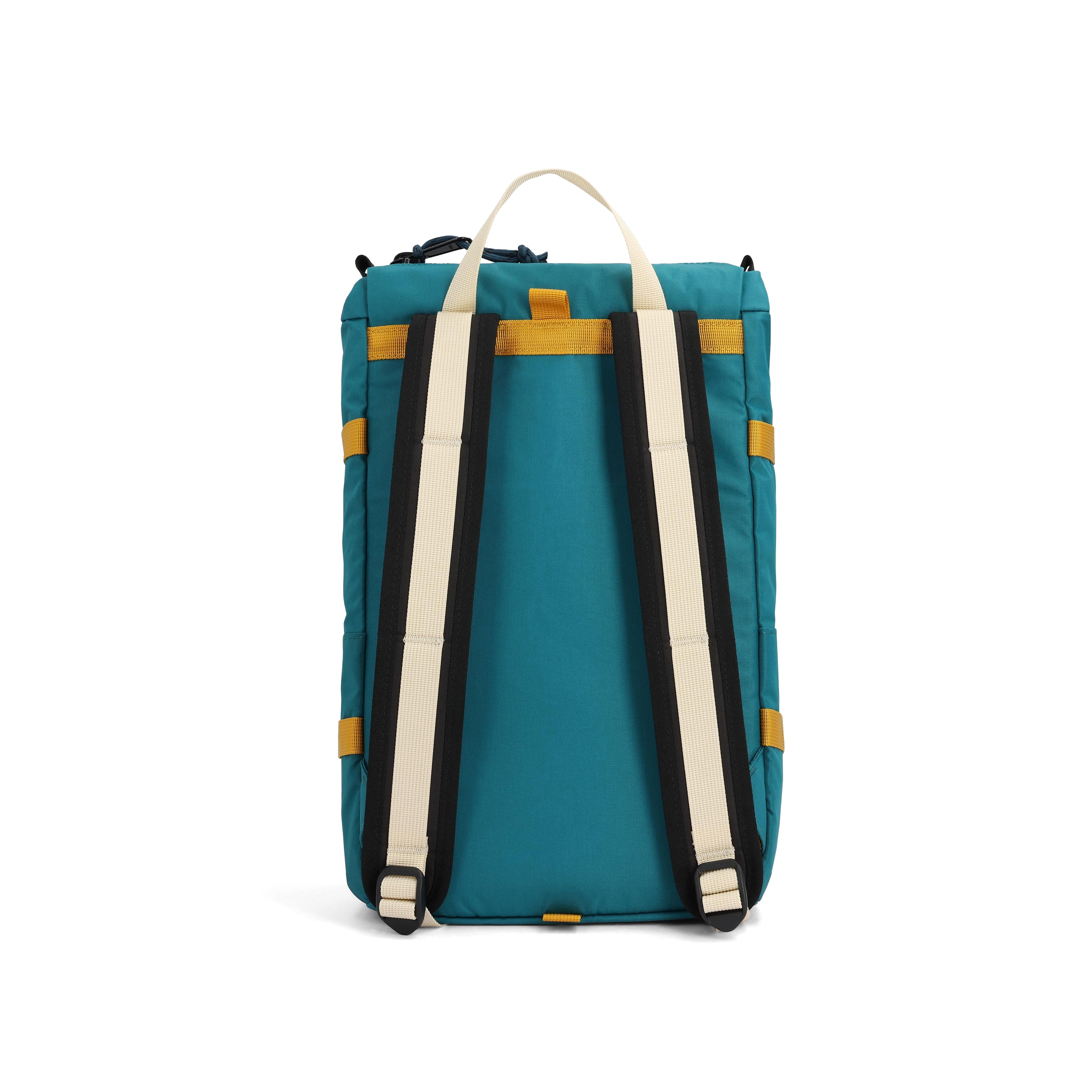 Back View of Topo Designs Rover Pack Mini in "Spruce"