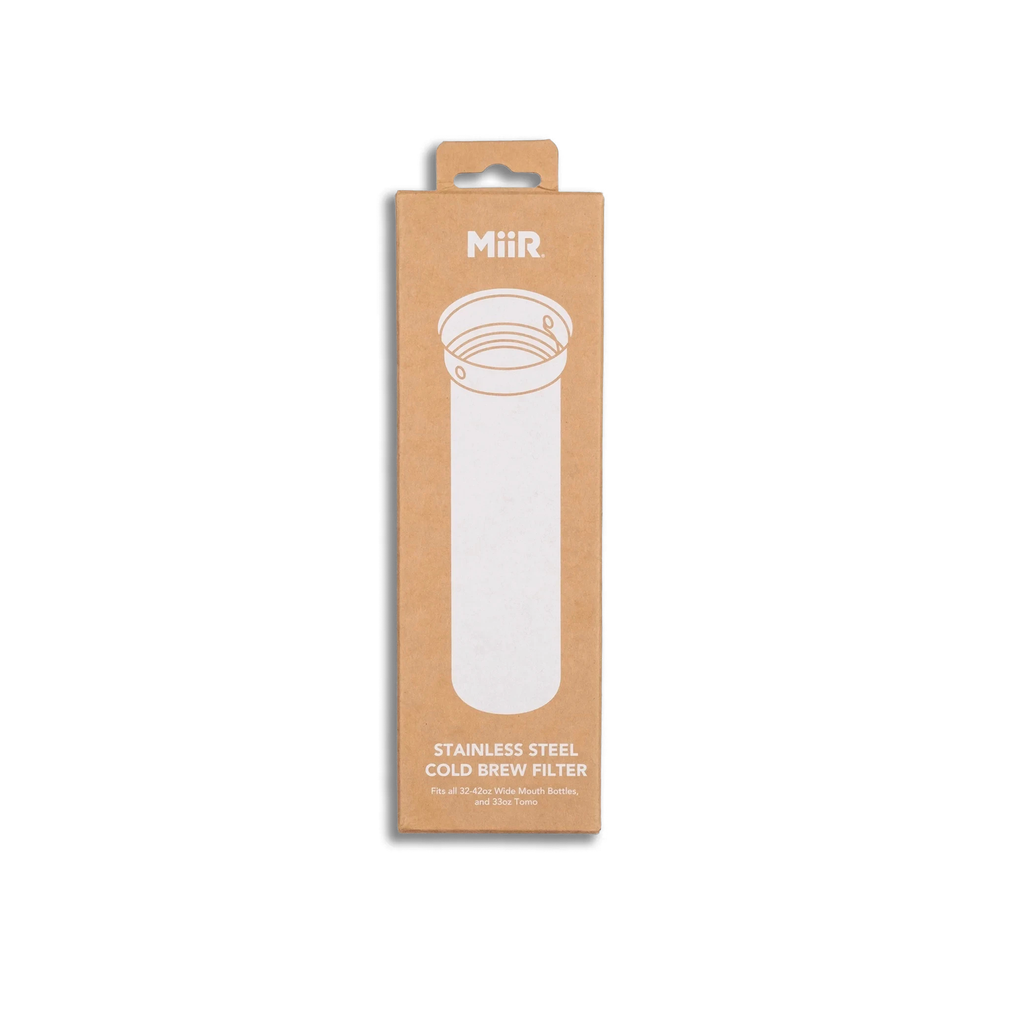Topo Designs x MiiR Cold Brew Filter in "Stainless Steel"