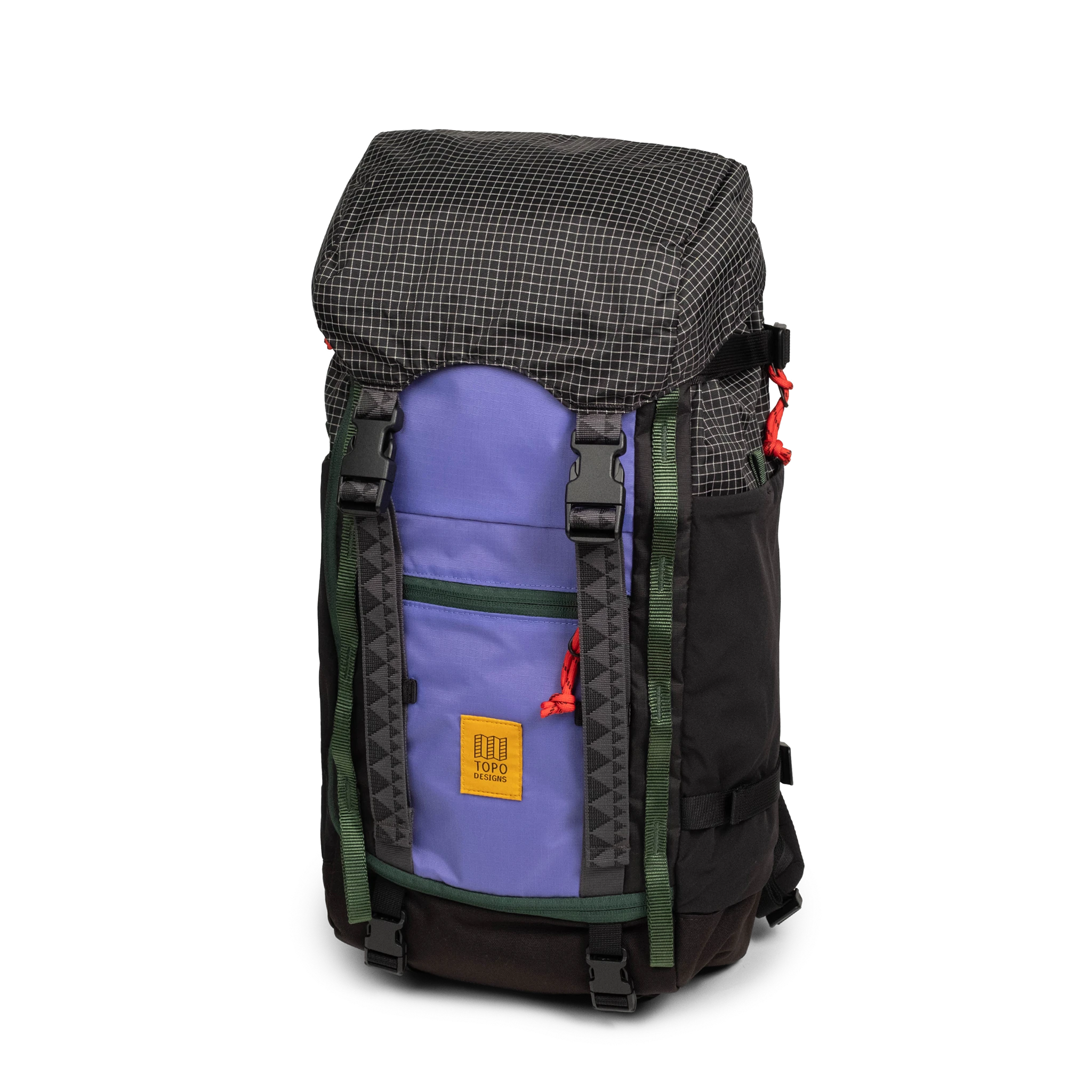 Topo Designs Rover Trail Pack in "Grid / Very Peri"