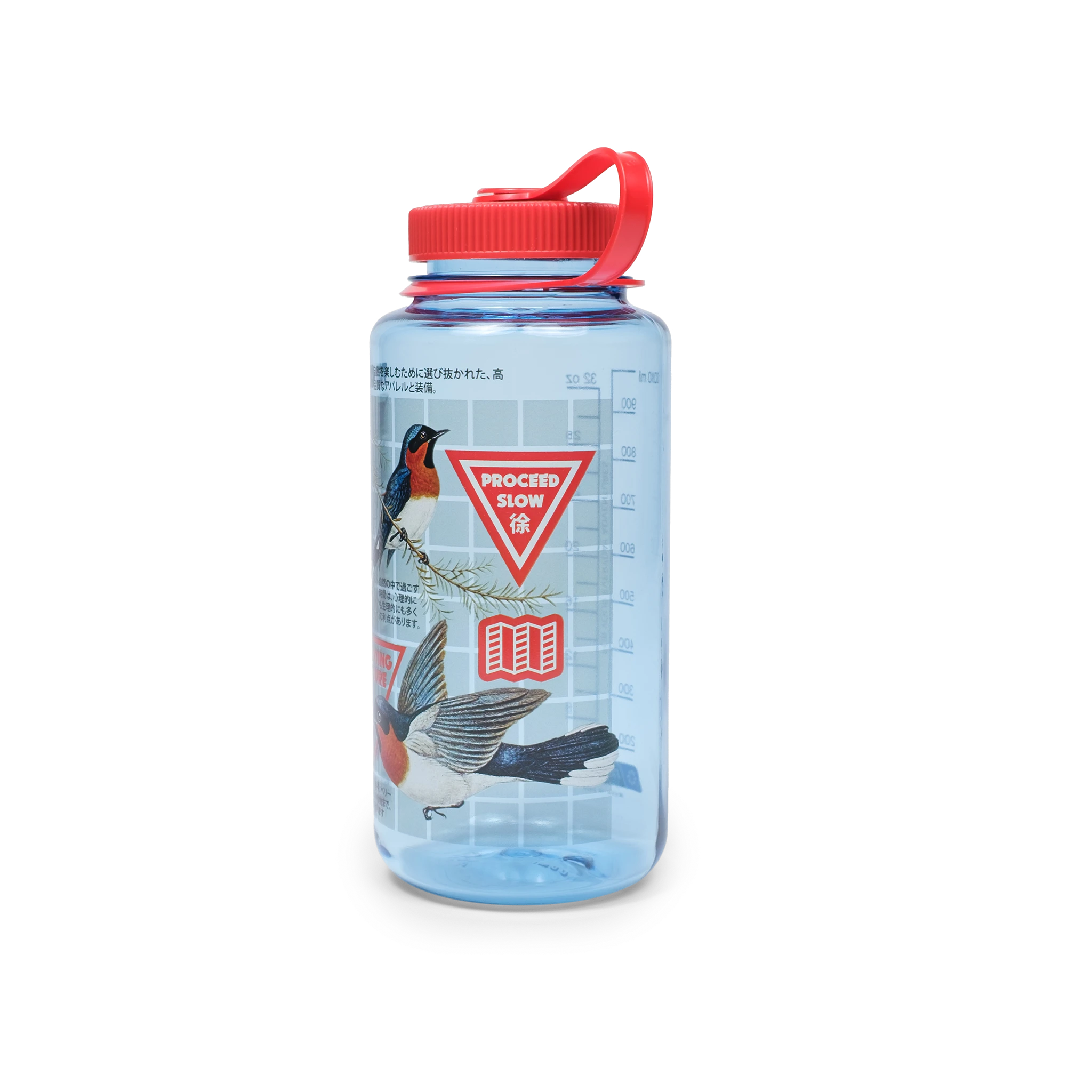 Topo Designs x Pine Printshop Nalgene Water Bottle - Proceed Slow