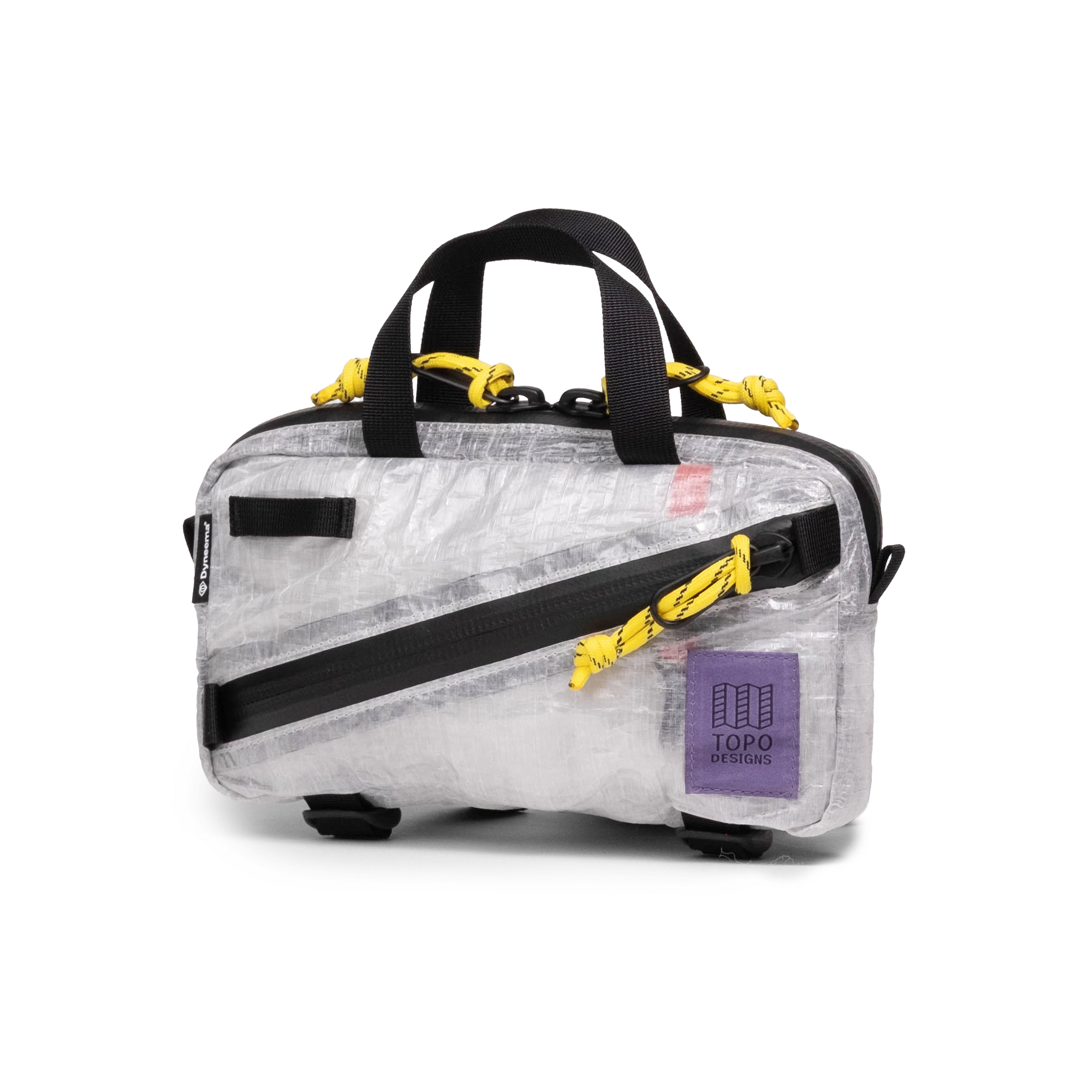 Front quarter angle image of Dyneema® Mini Quick Pack in "White"
