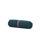 General image of Topo Designs Sun Hoodie - Men's rolled up, showing packfast packing band