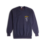 General front image of Topo Designs x TSPTR Hike It Crew in "Navy"