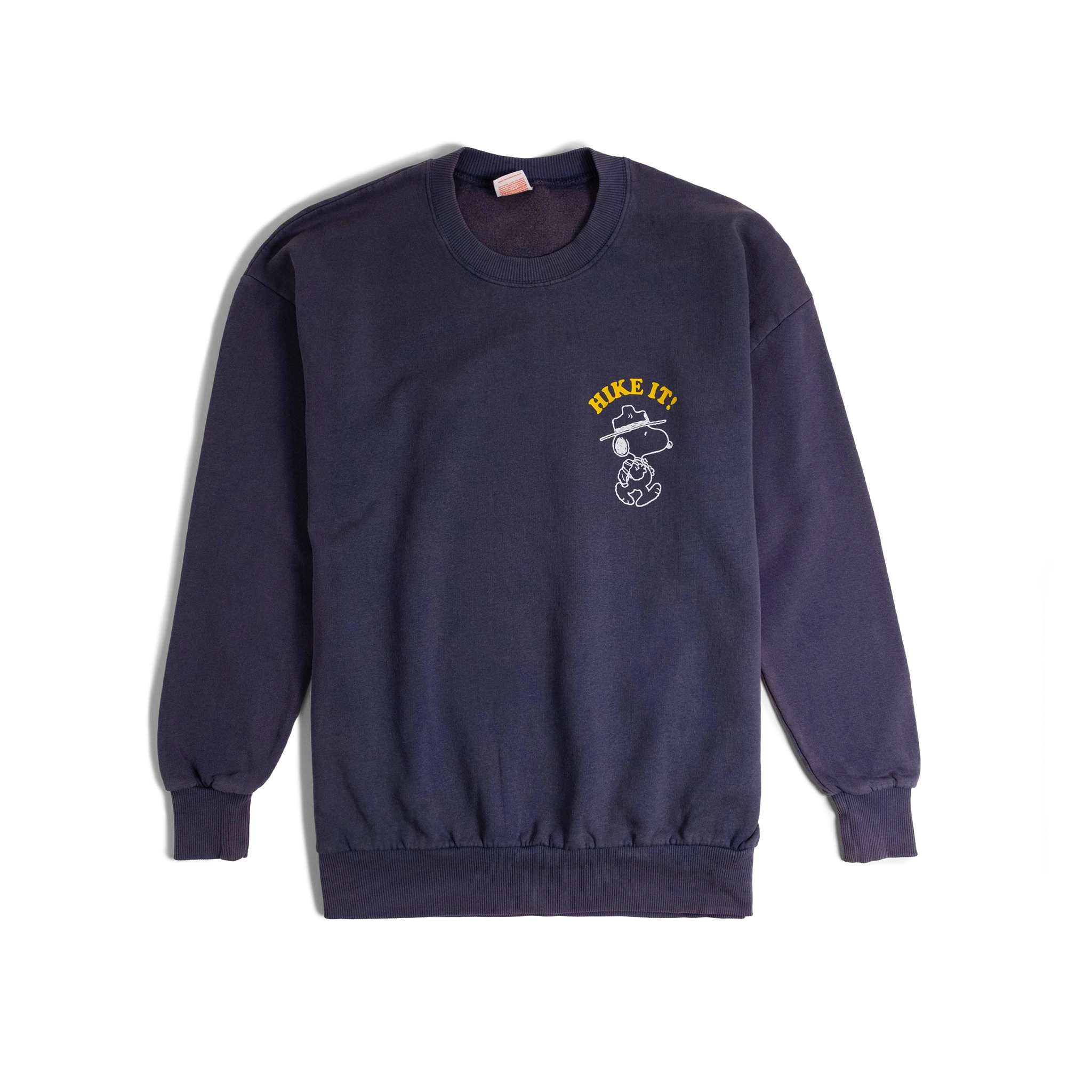 General front image of Topo Designs x TSPTR Hike It Crew in "Navy"