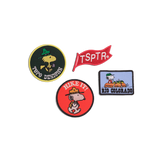 General image of Topo Designs x TSPTR Patch Set in the "Peanuts" variant