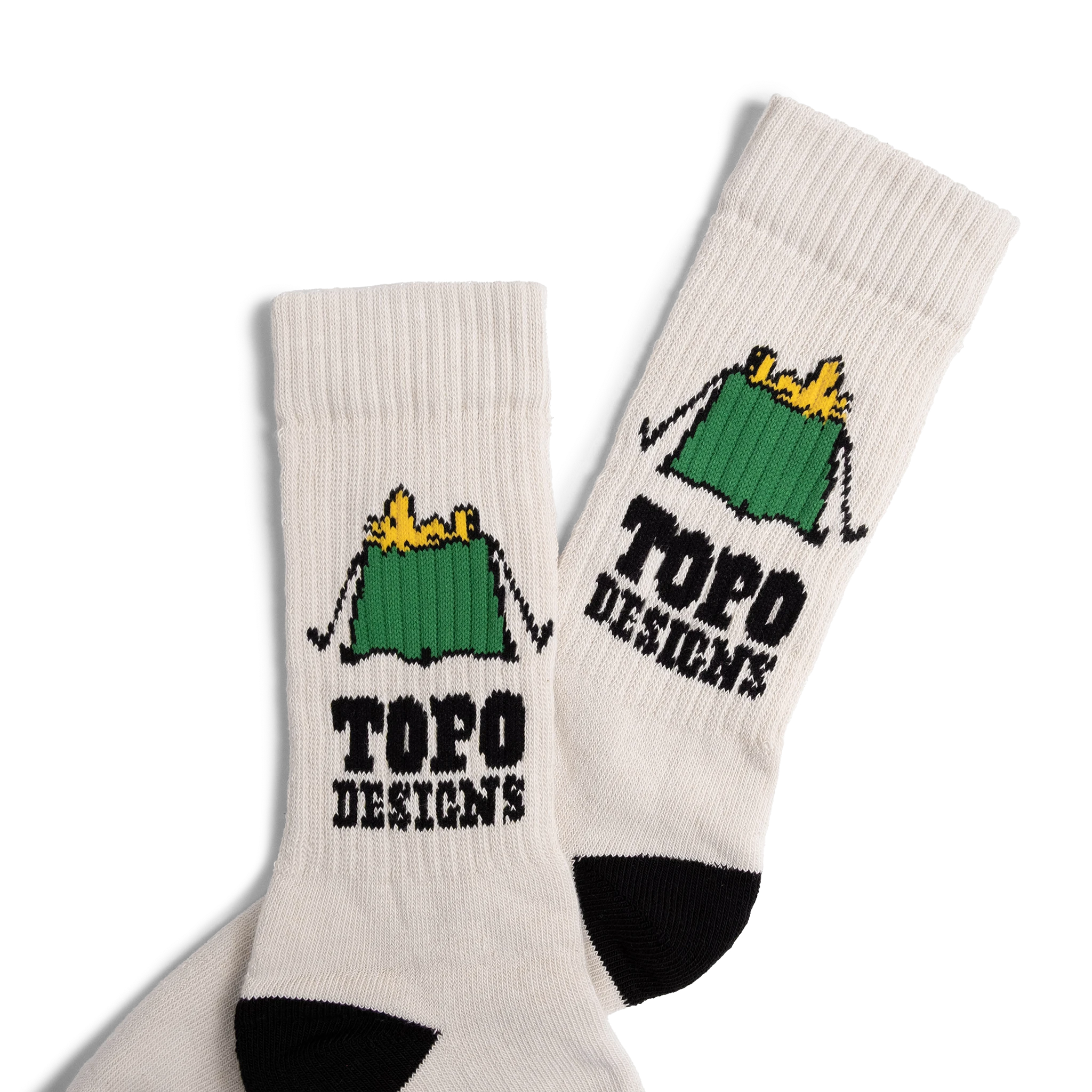 General product image of Topo Designs x TSPTR Tent Socks in "Ecru"