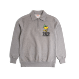 General front image of Topo Designs x TSPTR Woodstock 1/4 Zip in "Grey Marl"
