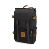 Front View of Topo Designs Rover Pack Classic in "Black / Neutral"