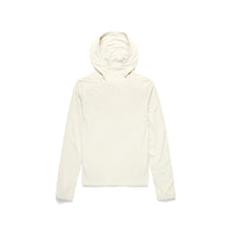 Front View of Topo Designs Sun Hoodie - Women's in "Bone White"
