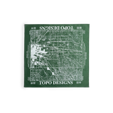 Topo Designs x Pine Printshop Bandana in "Denver Forest"
