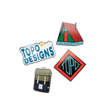 Topo Sticker 4-Pack