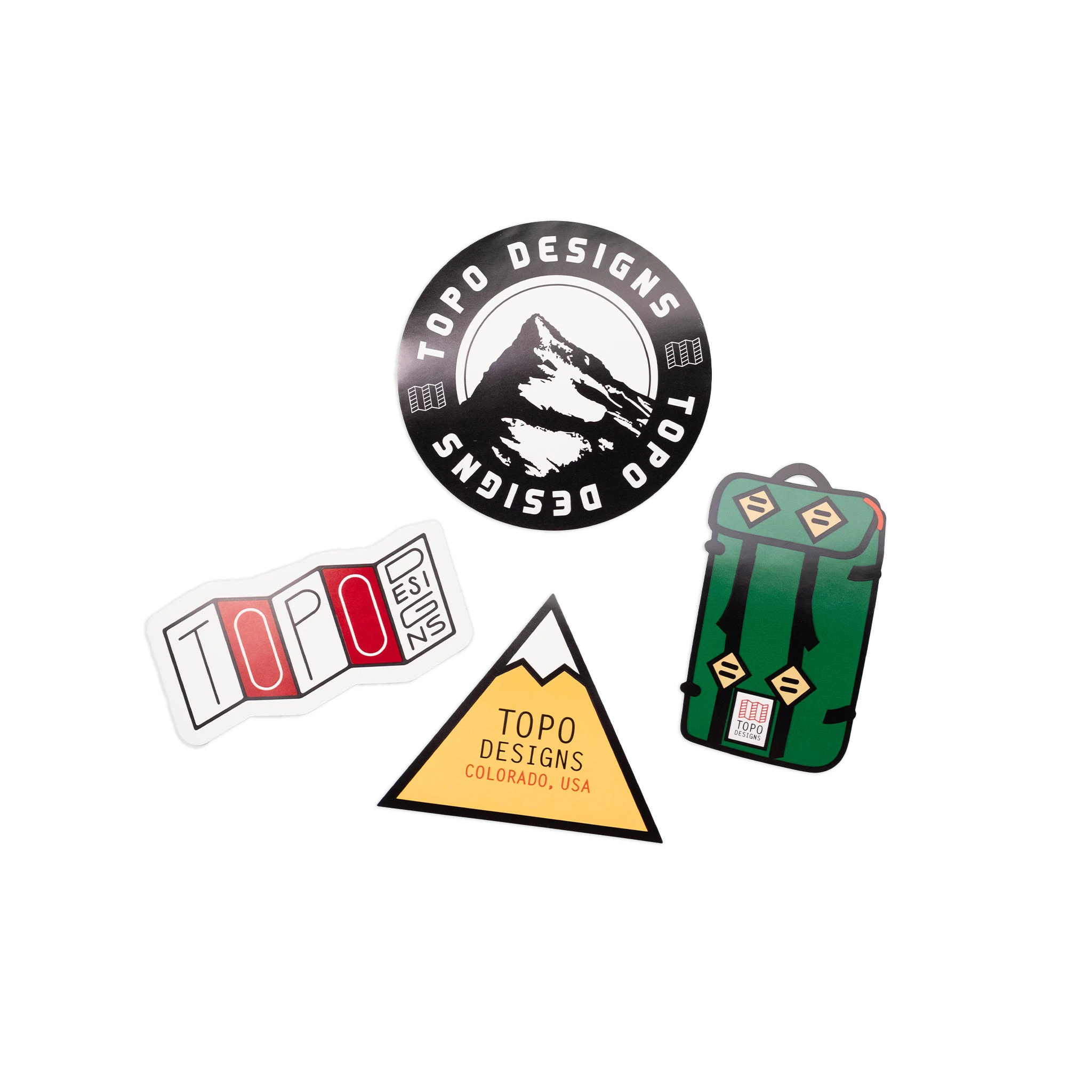 Topo Sticker 4-Pack