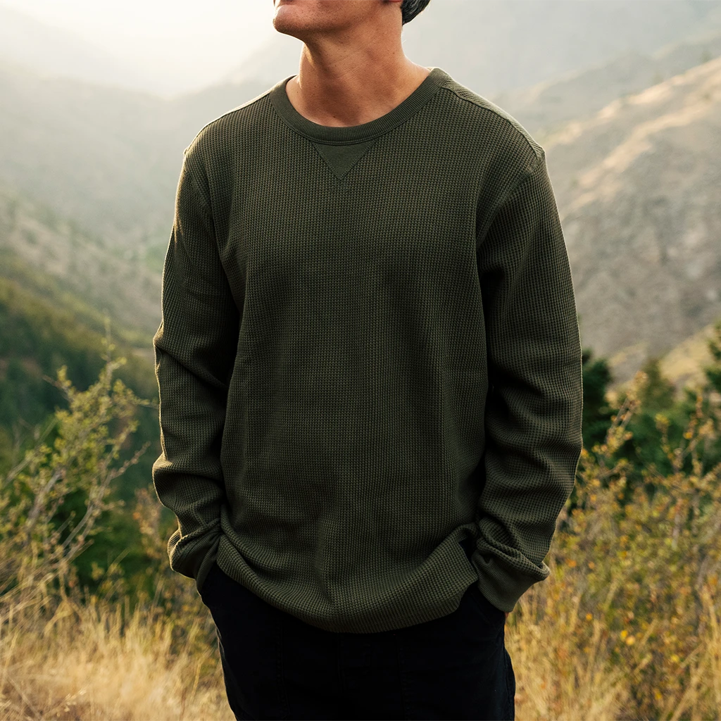 Utility Waffle Crew - Men's